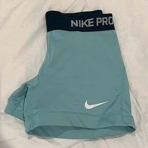 Nike 3” Blue Spandex in S
